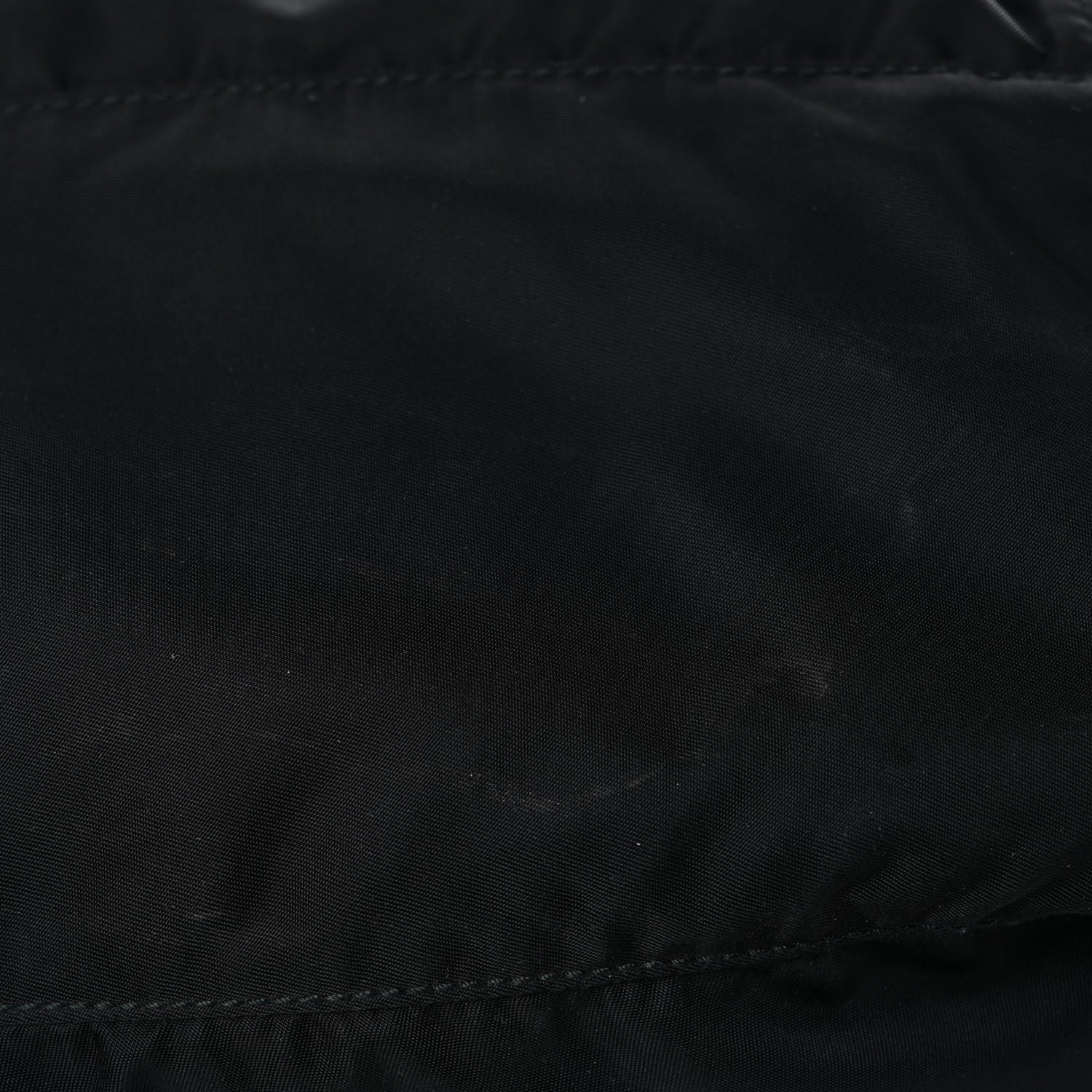Prada Tessuto Nylon Saffiano Messenger Bag Black 10 of 15