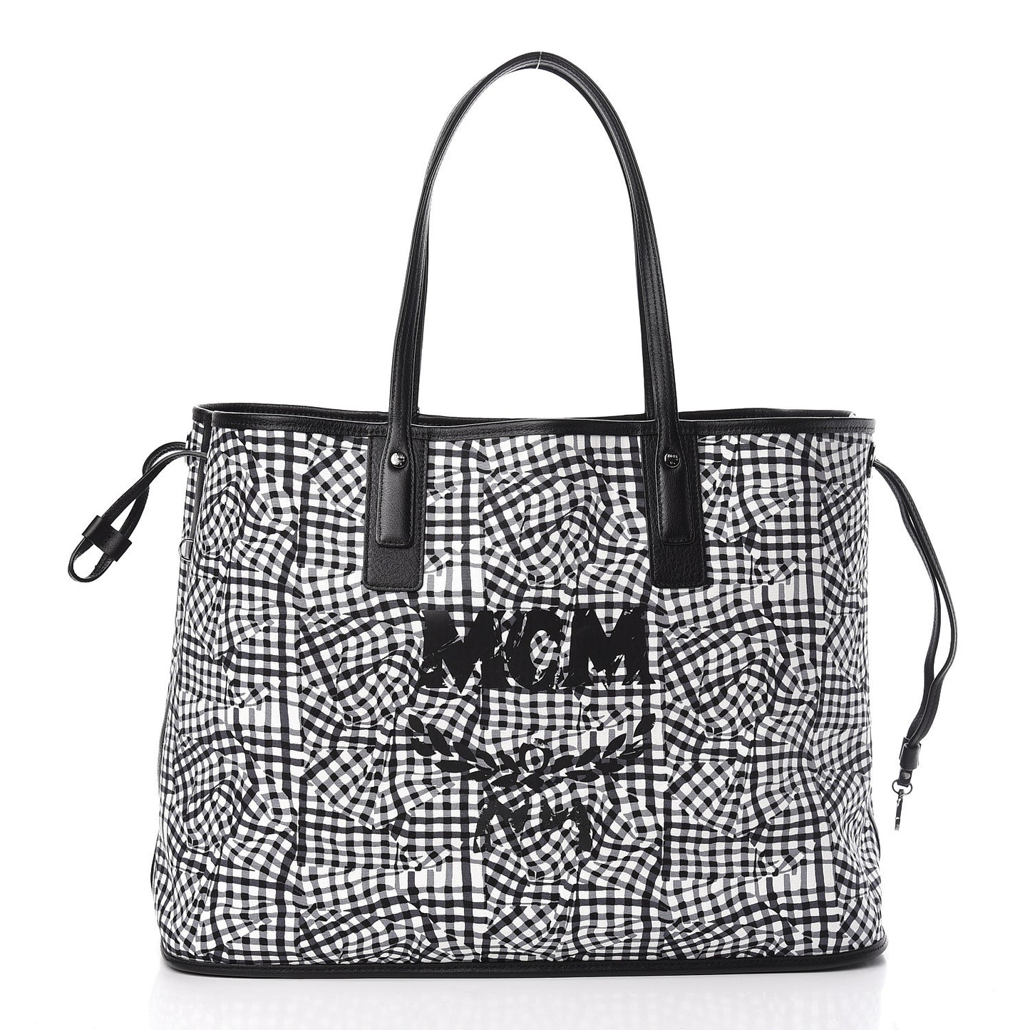 Visetos Large Liz Reversible Shopper Tote Black