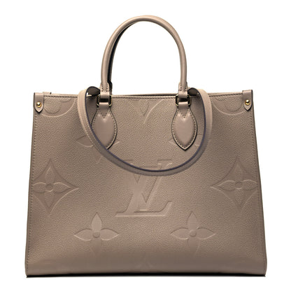 Louis Vuitton Empreinte Monogram Giant Onthego MM Tourterelle 1 of 9