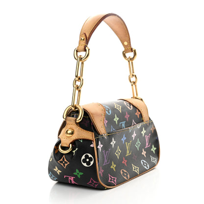 Louis Vuitton Monogram Multicolor Marilyn Black 3 of 13
