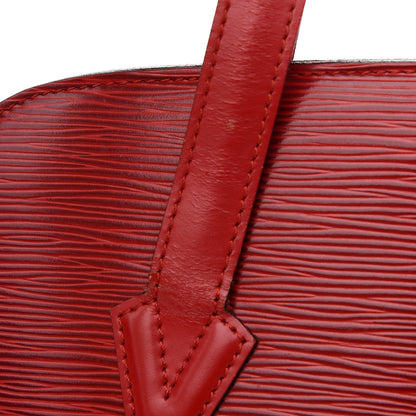 Louis Vuitton Epi Lussac Castillan Red 9 of 12