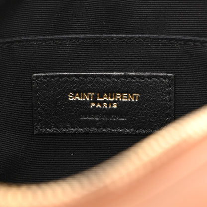 Saint Laurent Suede Matelasse Monogram Lou Camera Bag Cinnamon 6 of 15