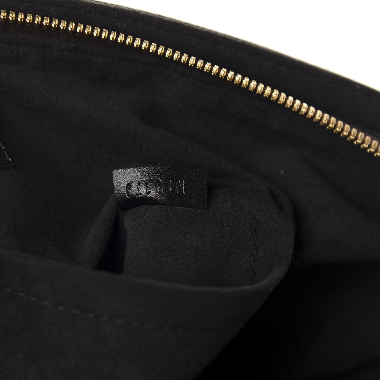 Monogram Flower Zipped Tote MM Black
