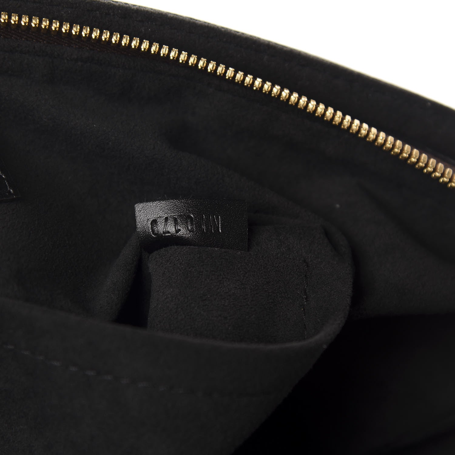 Louis Vuitton Monogram Flower Zipped Tote MM Black 9 of 10