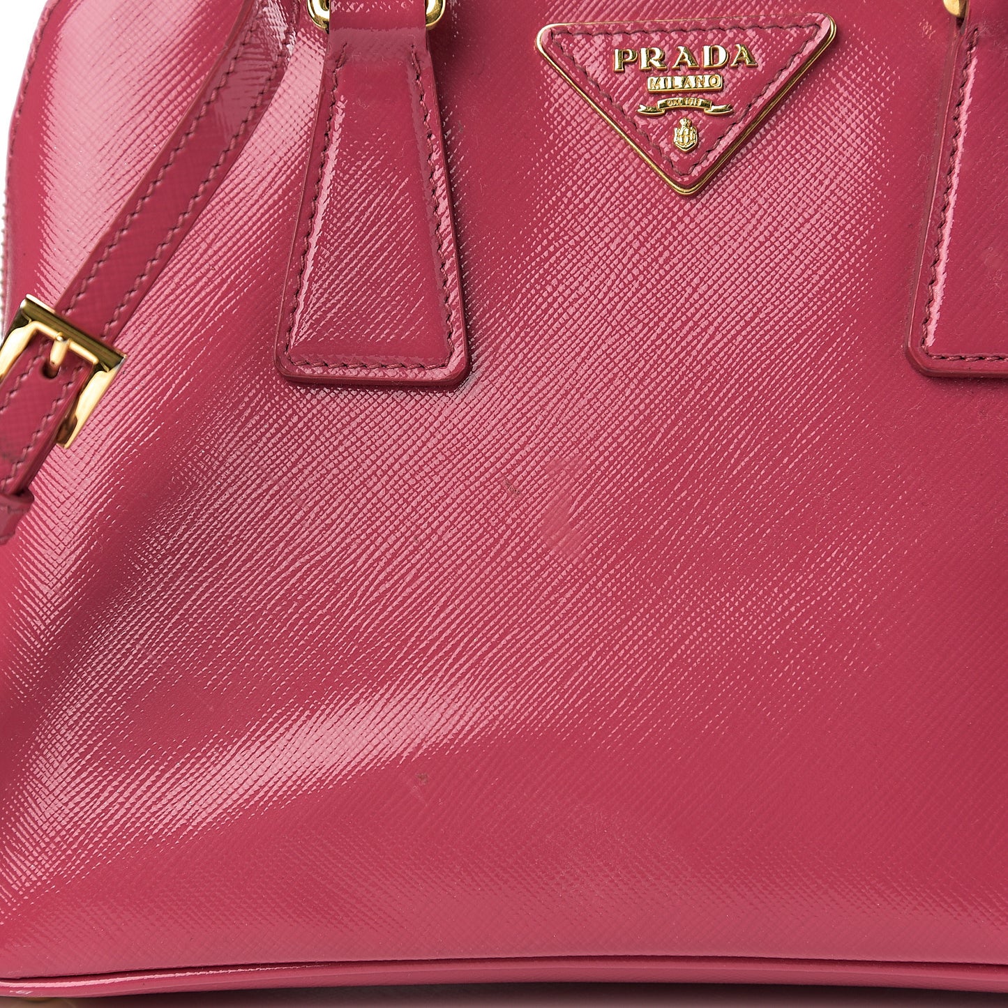 Saffiano Vernice Small Promenade Tote Peonia