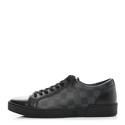 Louis Vuitton Calfskin Damier Graphite Match Up Sneakers 6.5 1 of 9
