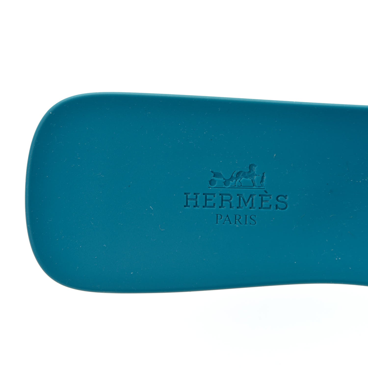 Hermes Rubber Aloha Sandals 38 Bleu Vif 6 of 9