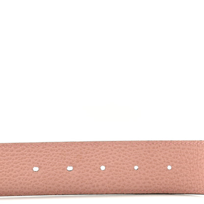 Gucci Calfskin 1973 Reversible Belt 95 38 Black Pink 5 of 6