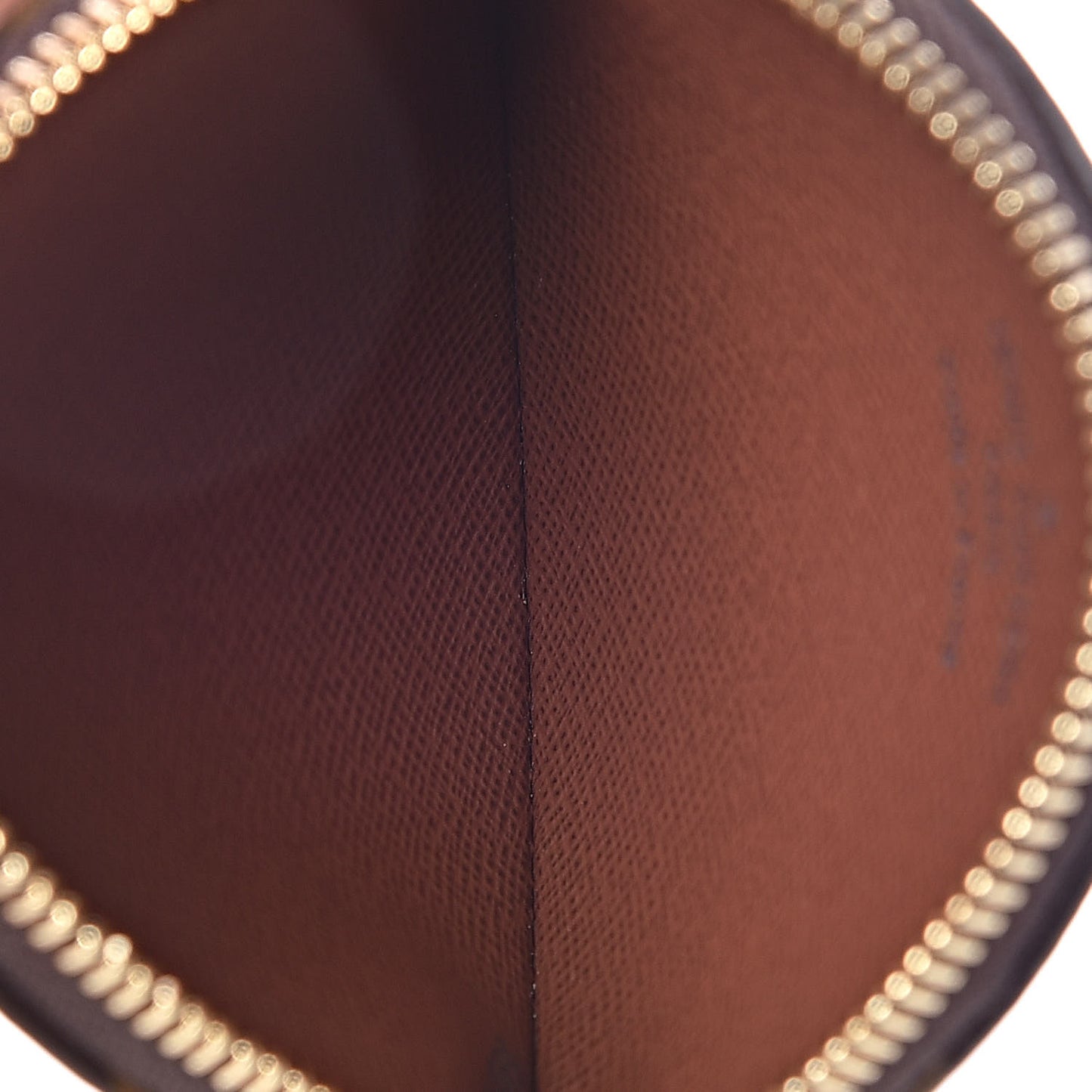 Monogram Round Coin Purse