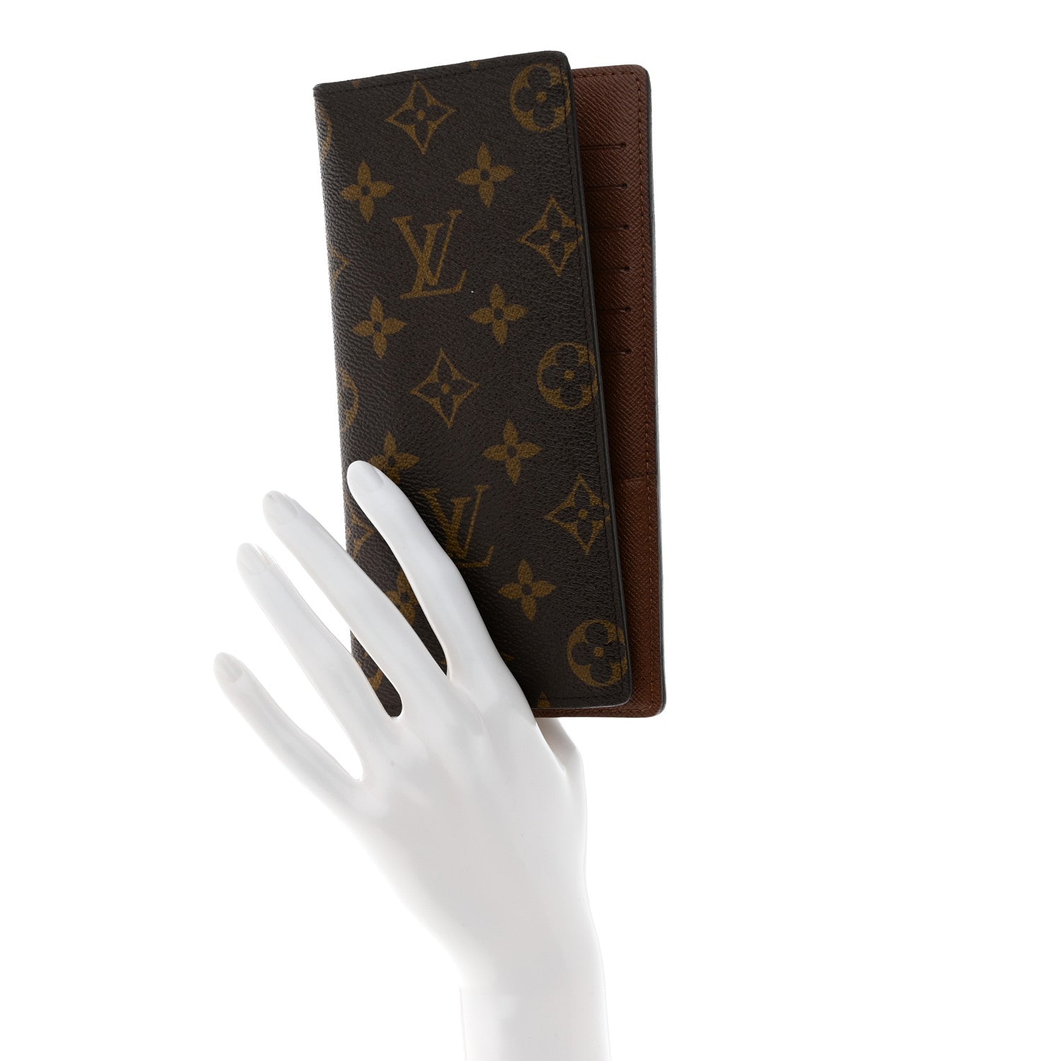 Louis Vuitton LOUIS VUITTON Monogram Brazza Wallet 2 of 7