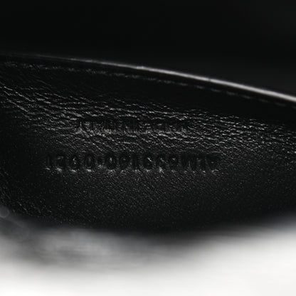Saint Laurent Crinkled Lambskin Matelasse Monogram Baby Niki Chain Satchel Black 8 of 12