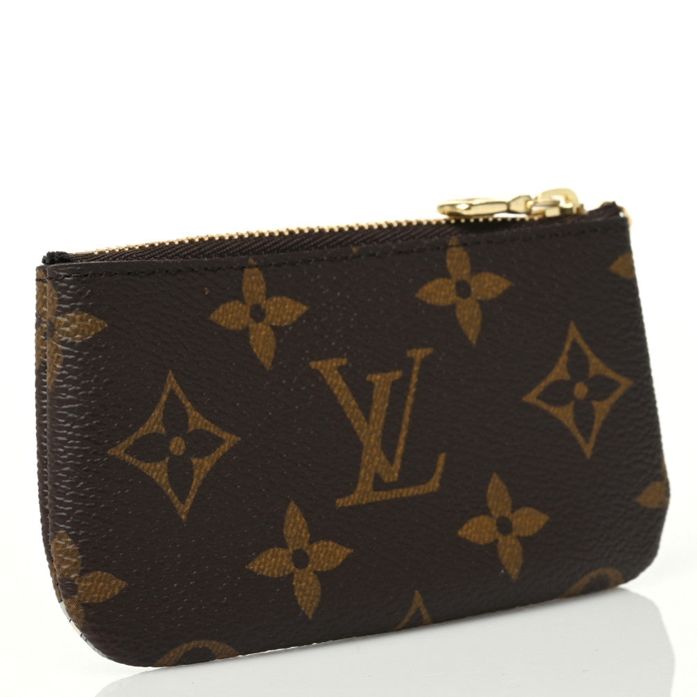 Monogram 2022 Christmas Animation Paris Key Pouch Pink