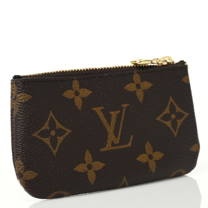Louis Vuitton Monogram 2022 Christmas Animation Paris Key Pouch Pink 3 of 6