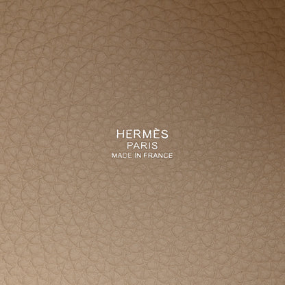Hermes Taurillon Clemence Picotin Lock 18 PM Gris Perle 6 of 11