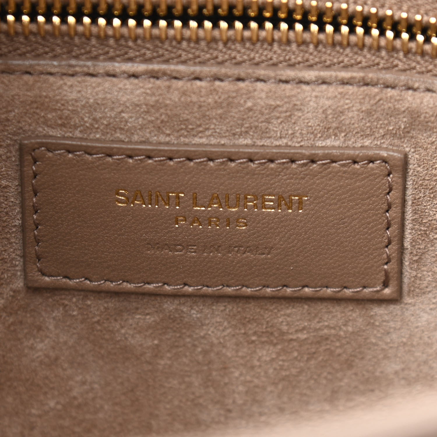 Saint Laurent Smooth Calfskin Le 5 A 7 Hobo Taupe 6 of 9