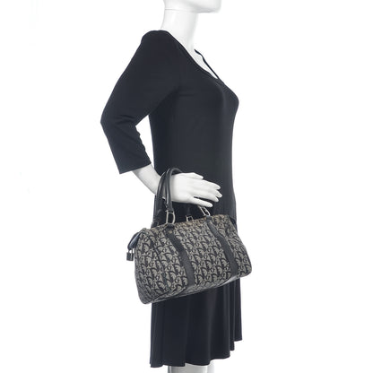 Christian Dior Monogram Boston Black 2 of 18