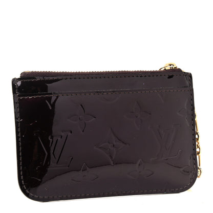 Louis Vuitton Vernis Key Pouch Amarante 2 of 4