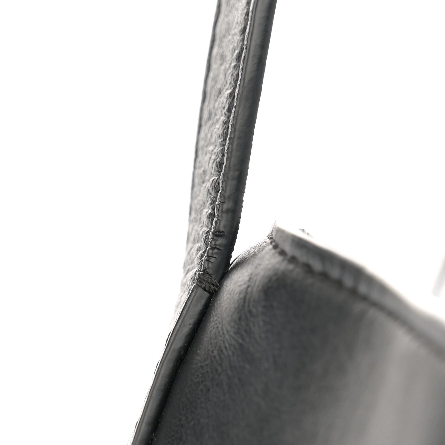 Calfskin Greca Goddess Tote Bag Black