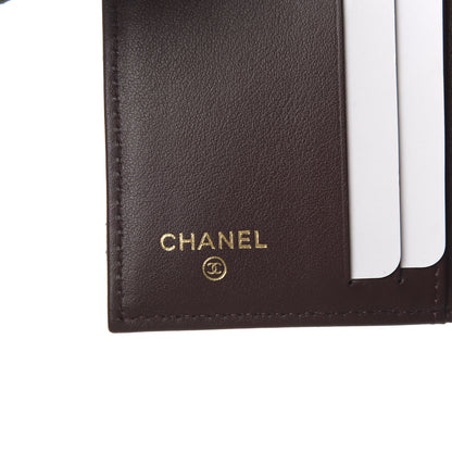Chanel Caviar Quilted Card Holder Wallet Black 5 of 8