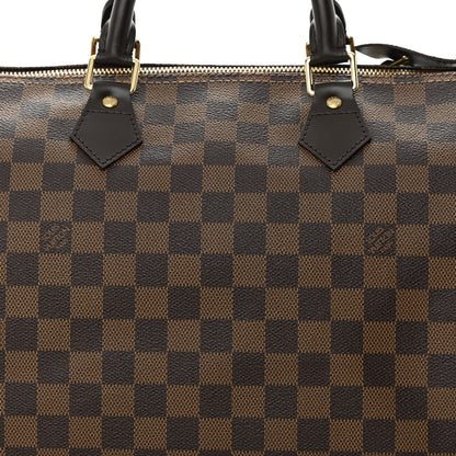 Louis Vuitton Damier Ebene Speedy 35 8 of 11