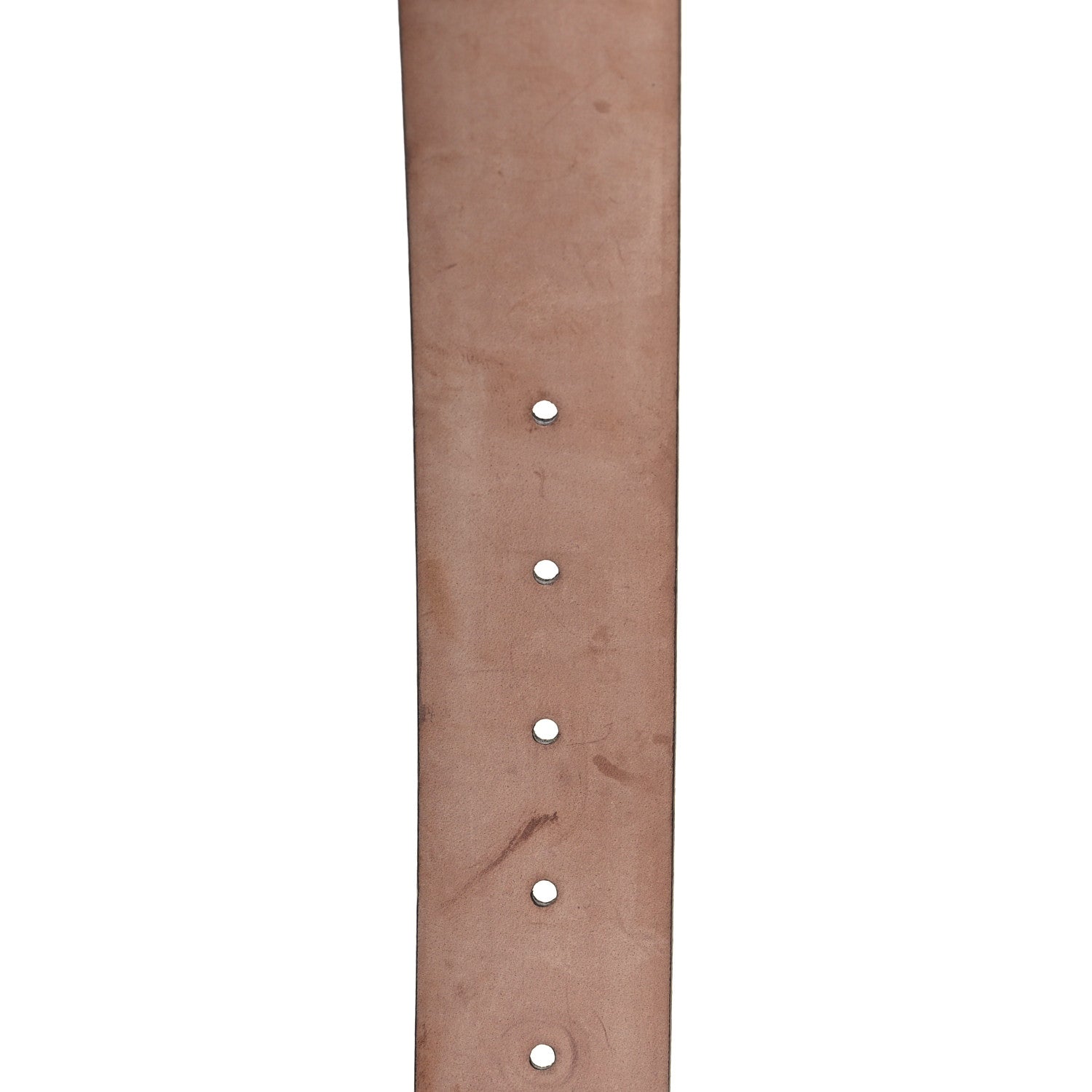 Gucci GG Plus Monogram Calfskin Interlocking G 40mm Belt 85 34 White 5 of 6