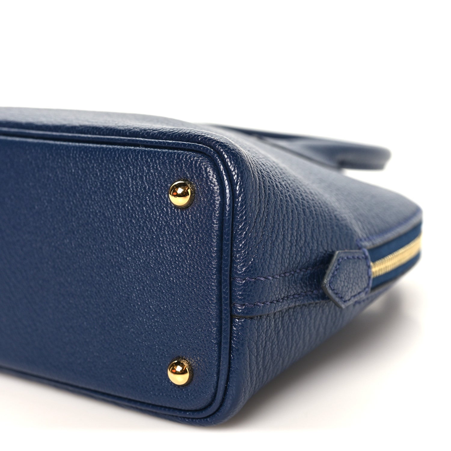 Hermes Chevre Mysore Mini 1923 Bolide Deep Bleu 10 of 11