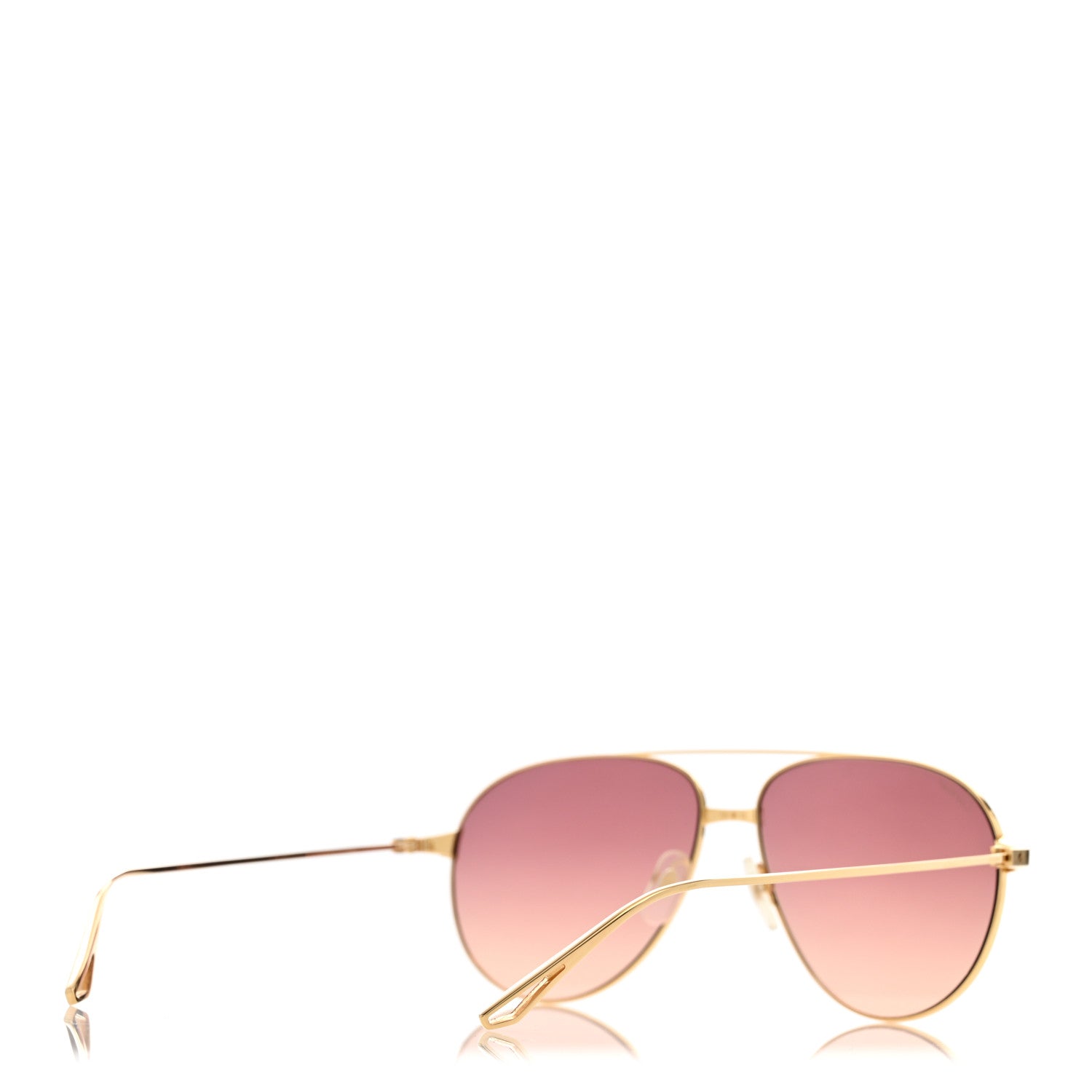 Cartier Santos Aviator Sunglasses CT0298S Gold 4 of 8