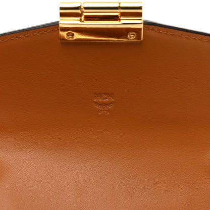 MCM Visetos Large Patricia Wallet On Chain Cognac 6 of 7