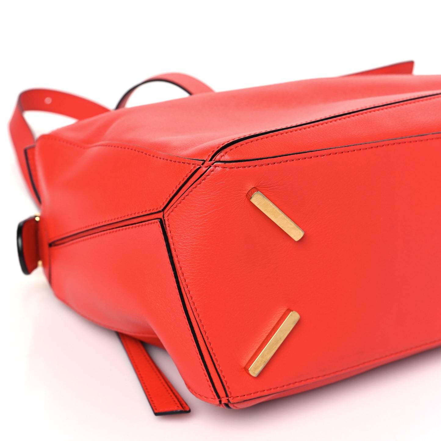 Calfskin Medium Puzzle Bag Scarlet