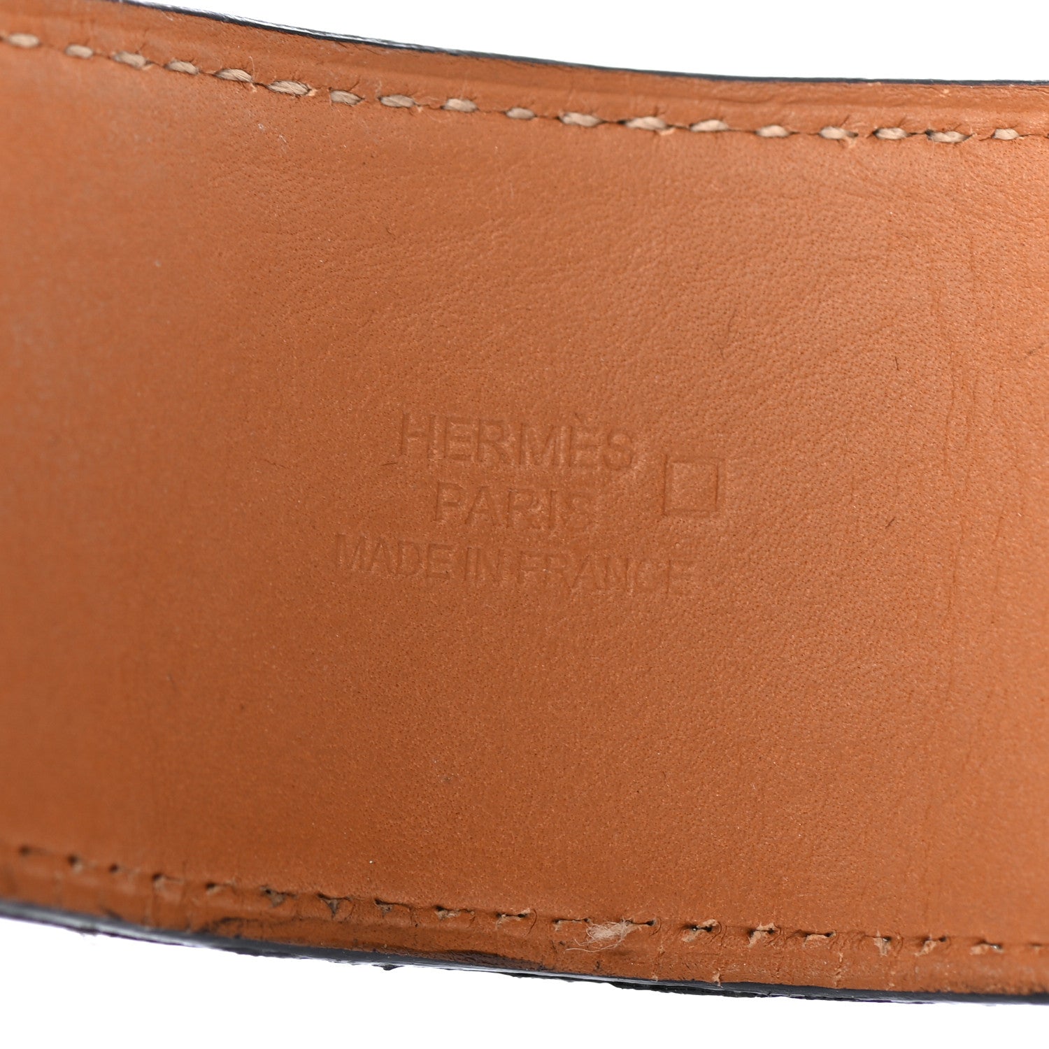 Hermes Shiny Alligator Collier de Chien CDC Bracelet Black 4 of 5