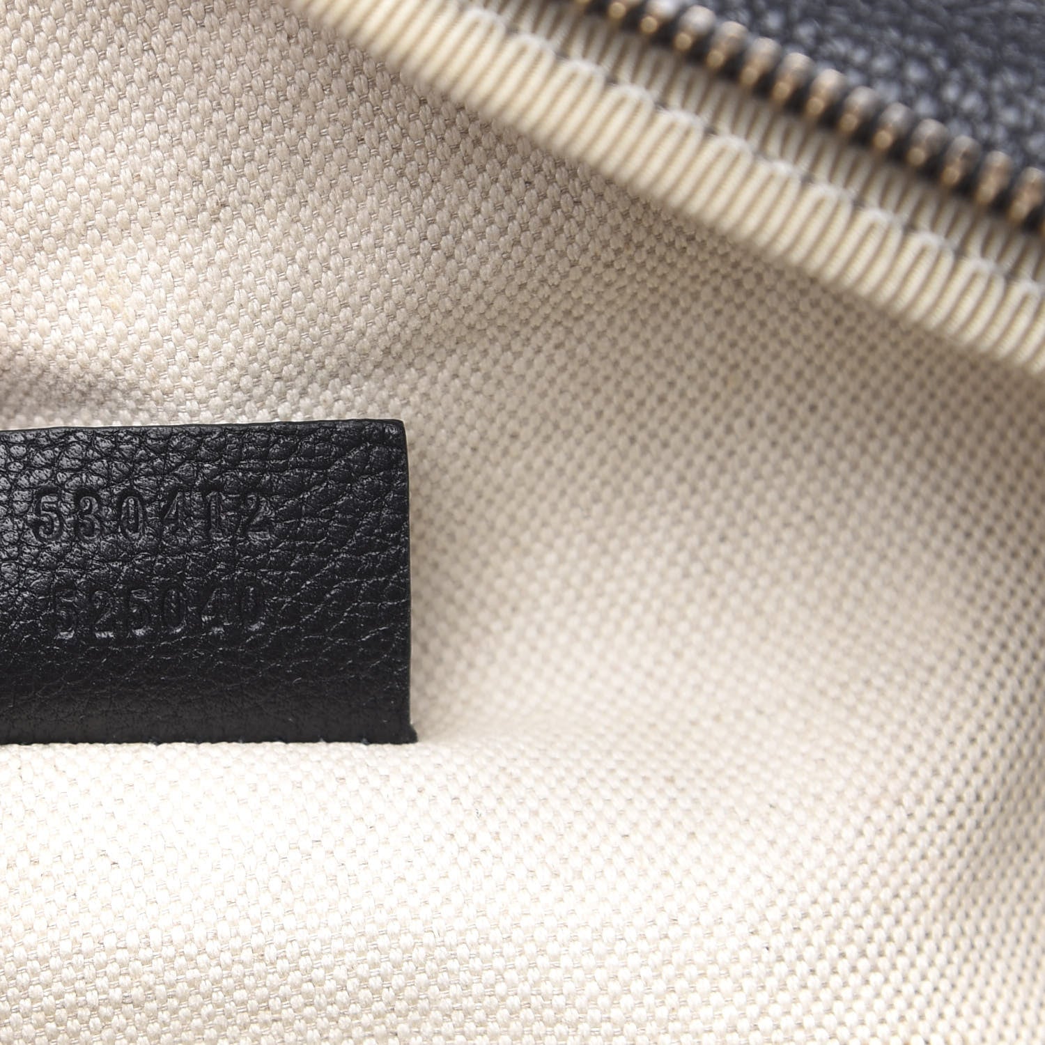Gucci Grained Calfskin Logo Belt Bag Black 7 of 10