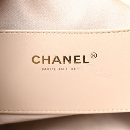 Chanel Caviar Quilted Medium Chanel 25 Handbag Beige 7 of 11