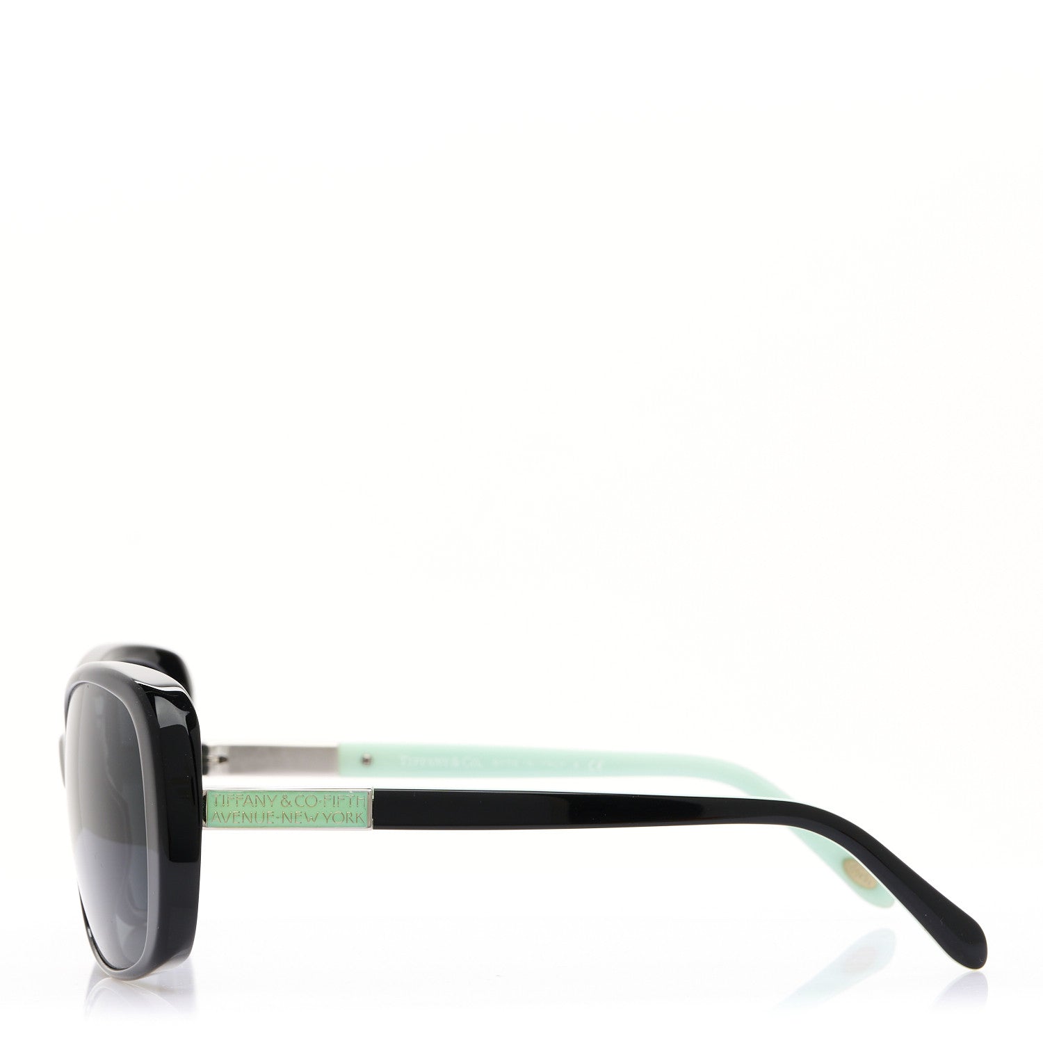 Tiffany Acetate Metal Fifth Avenue Sunglasses TF4032 Black Blue 5 of 14