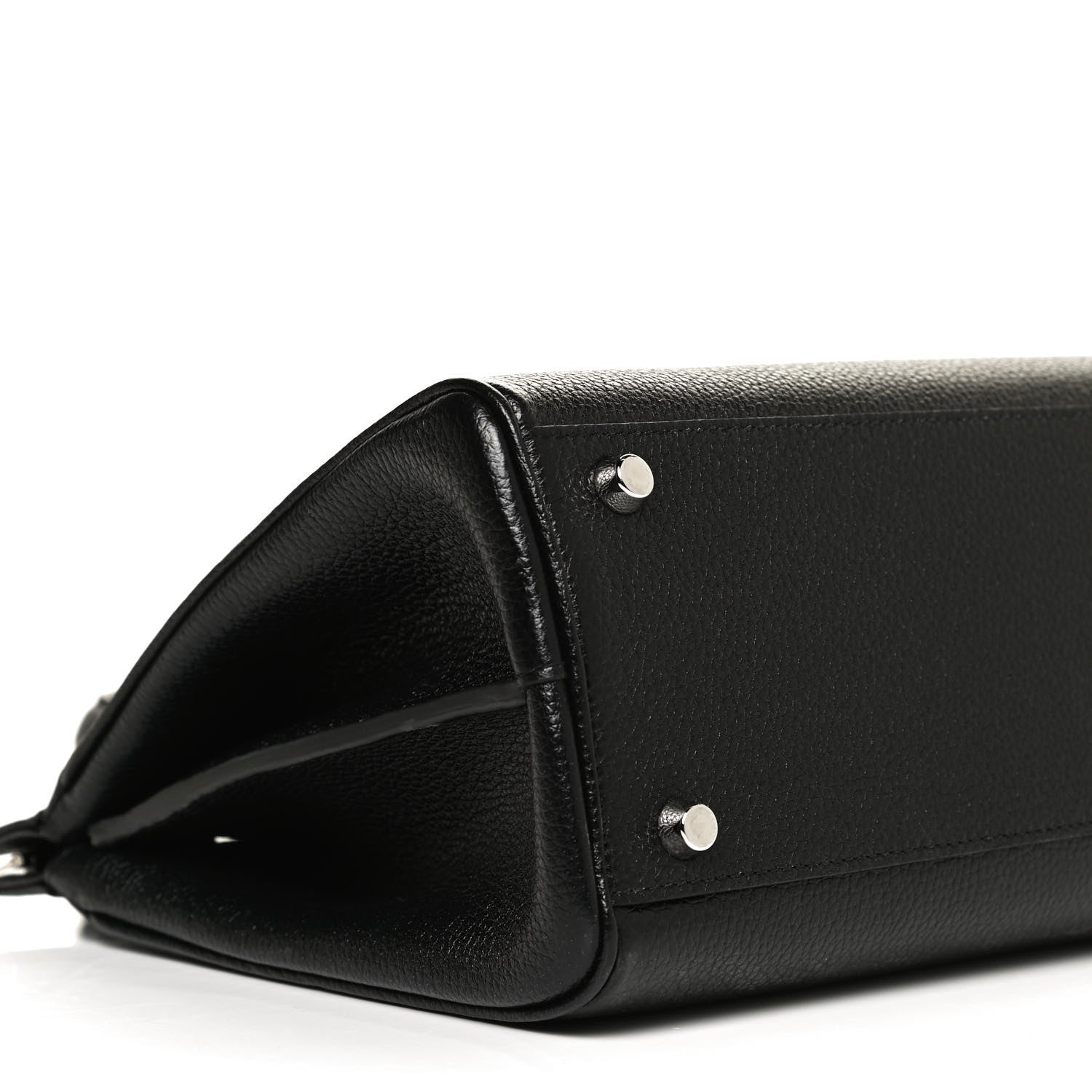 Gucci Grainy Calfskin Small Zumi Top Handle Bag Black 11 of 14