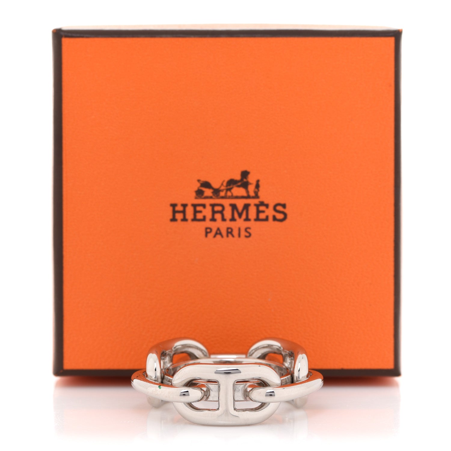 Hermes Palladium Regate Scarf Ring 5 of 5