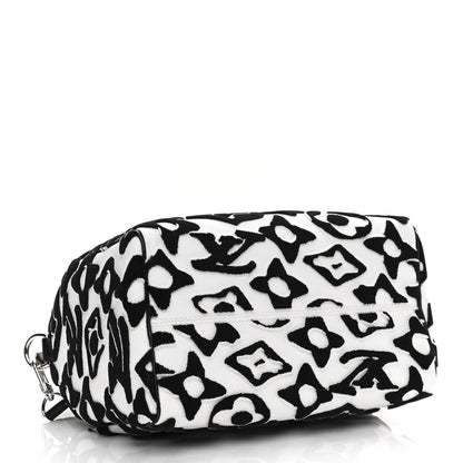Louis Vuitton X UF Tufted Monogram Speedy Bandouliere 25 White Black 5 of 11