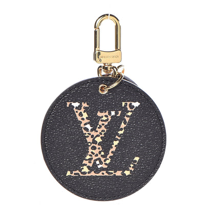 Louis Vuitton Monogram Giant Jungle Bag Charm Key Holder Black 1 of 4
