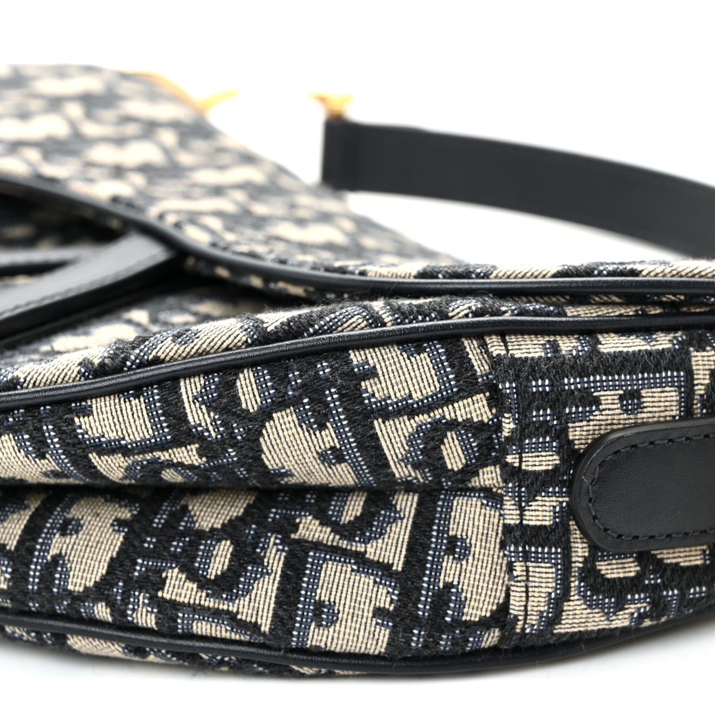Oblique Saddle Bag Blue