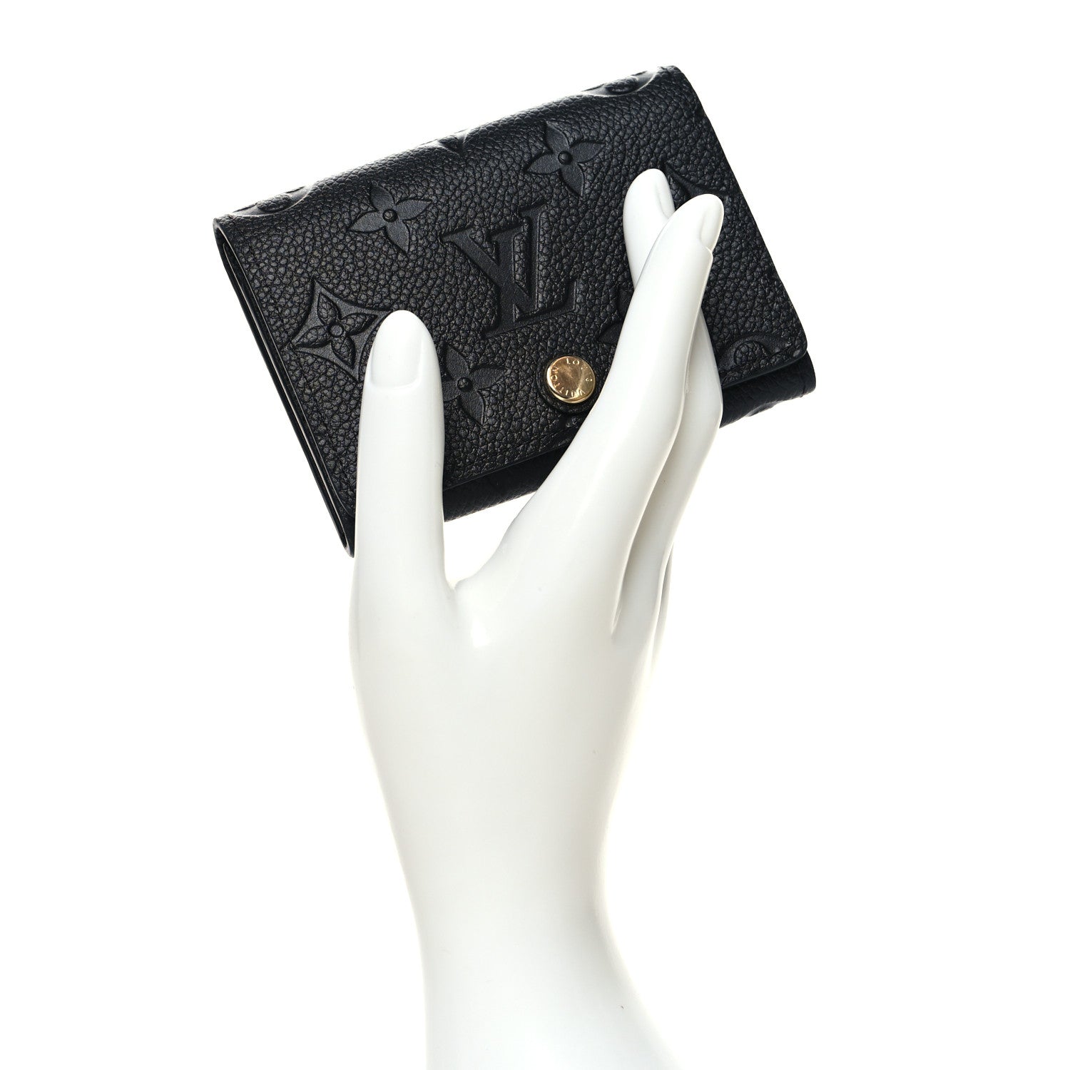 Louis Vuitton Empreinte Business Card Holder Black 2 of 7