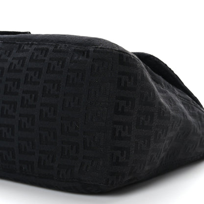 Fendi Zucchino Mama Baguette Black 8 of 9