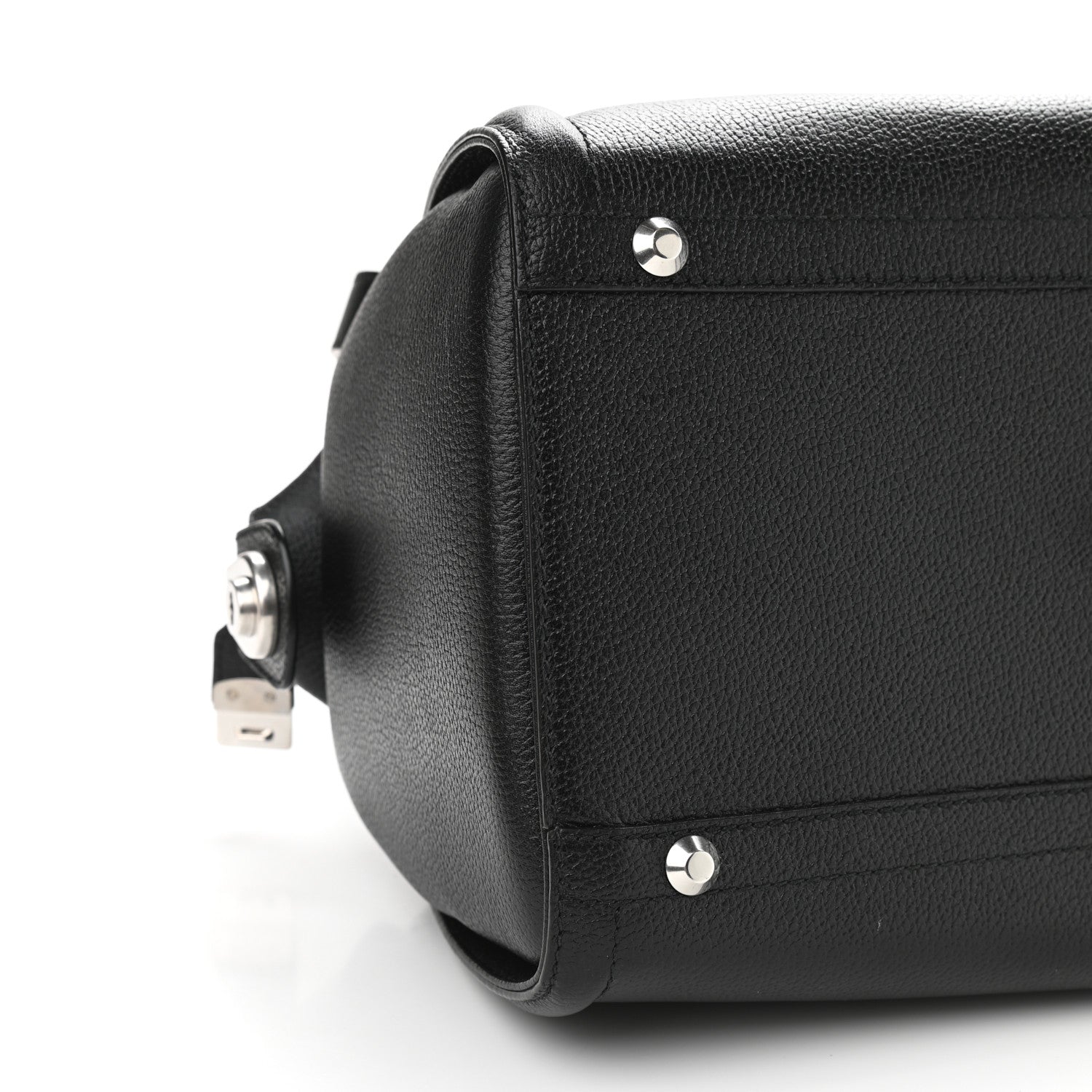 Balenciaga Grained Calfskin Monday Bowler S Black 10 of 11