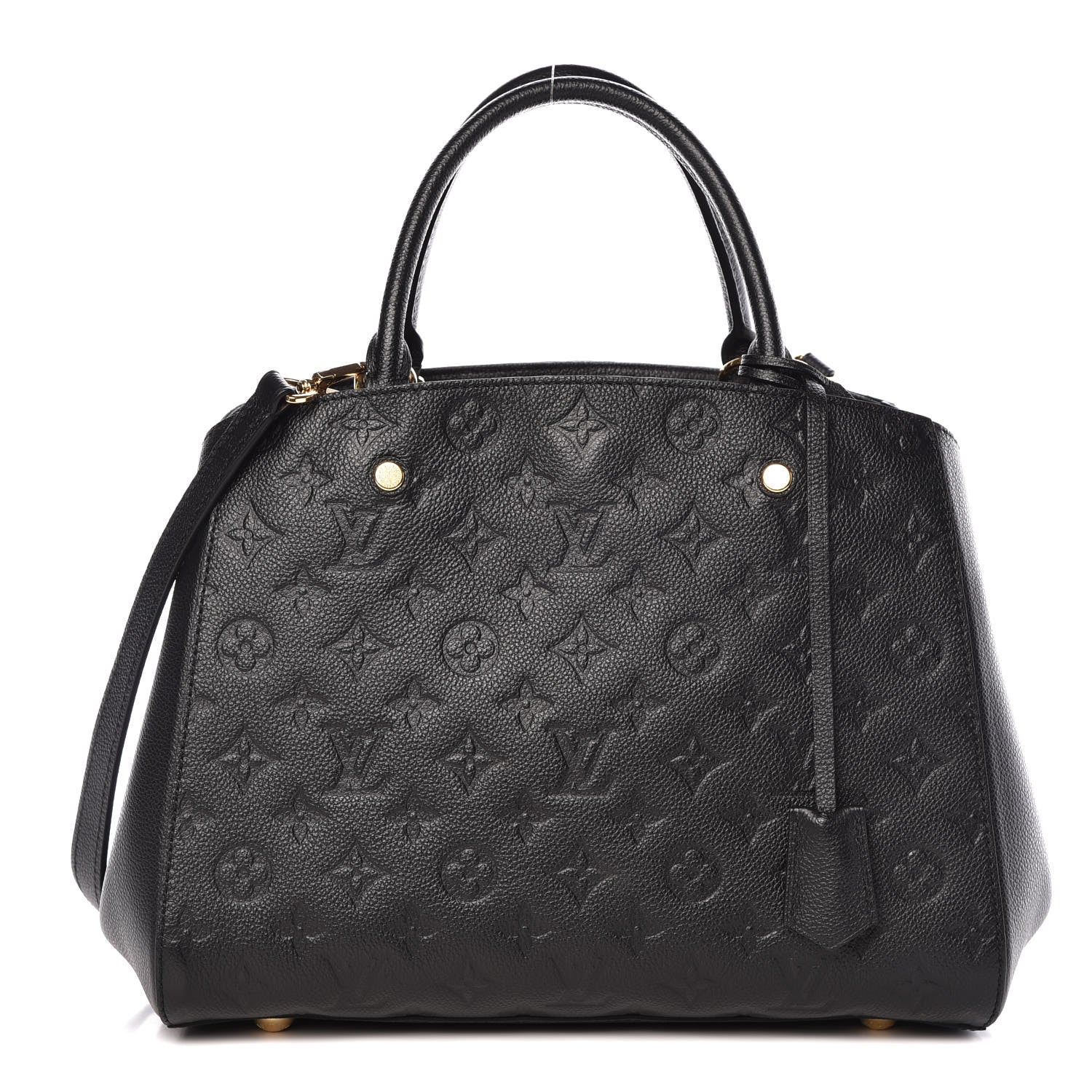 Louis Vuitton Empreinte Montaigne MM Black 1 of 10