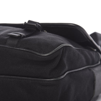 Prada Tessuto Nylon Messenger Bag Black 10 of 13