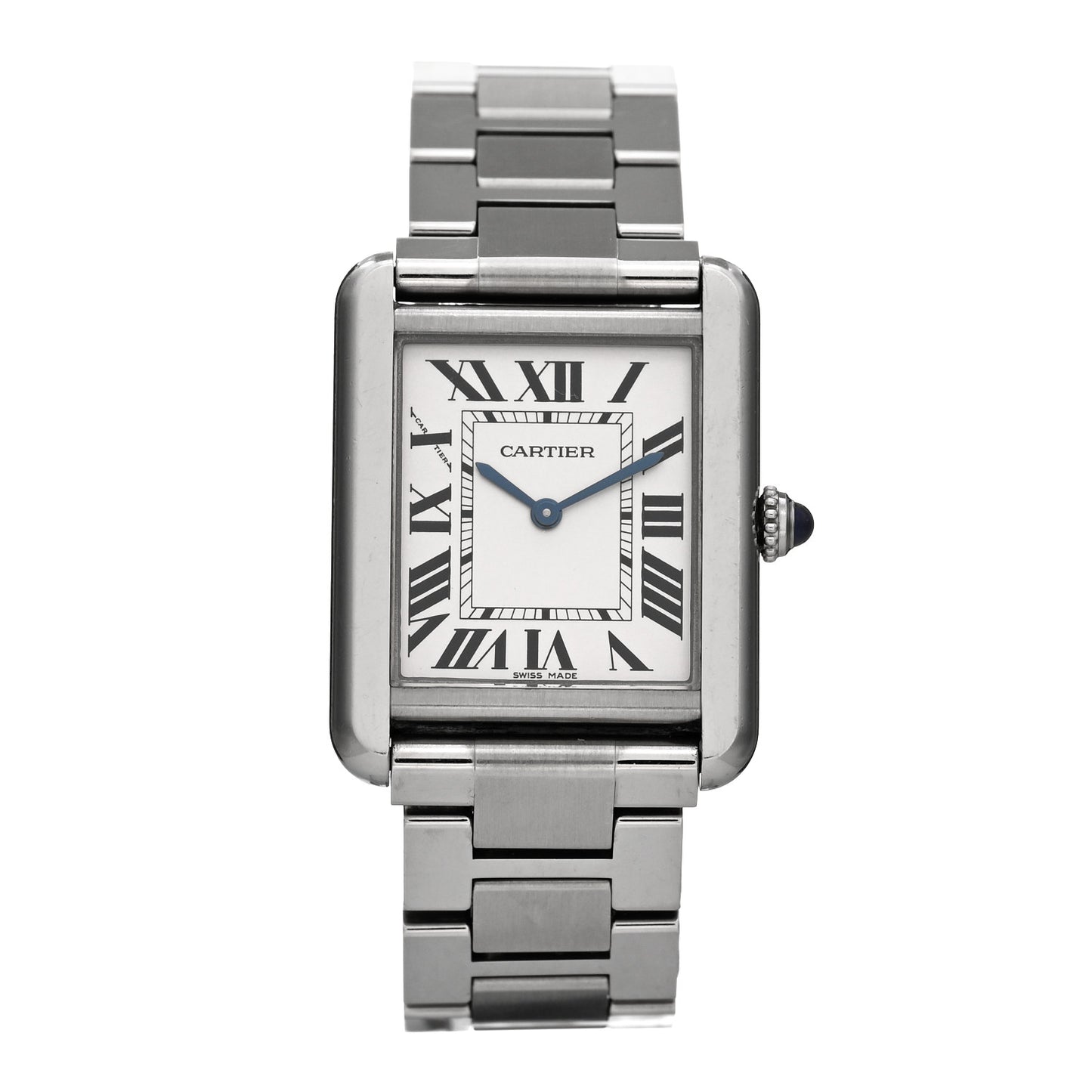 Stainless Steel 24mm Tank Solo Quartz Watch