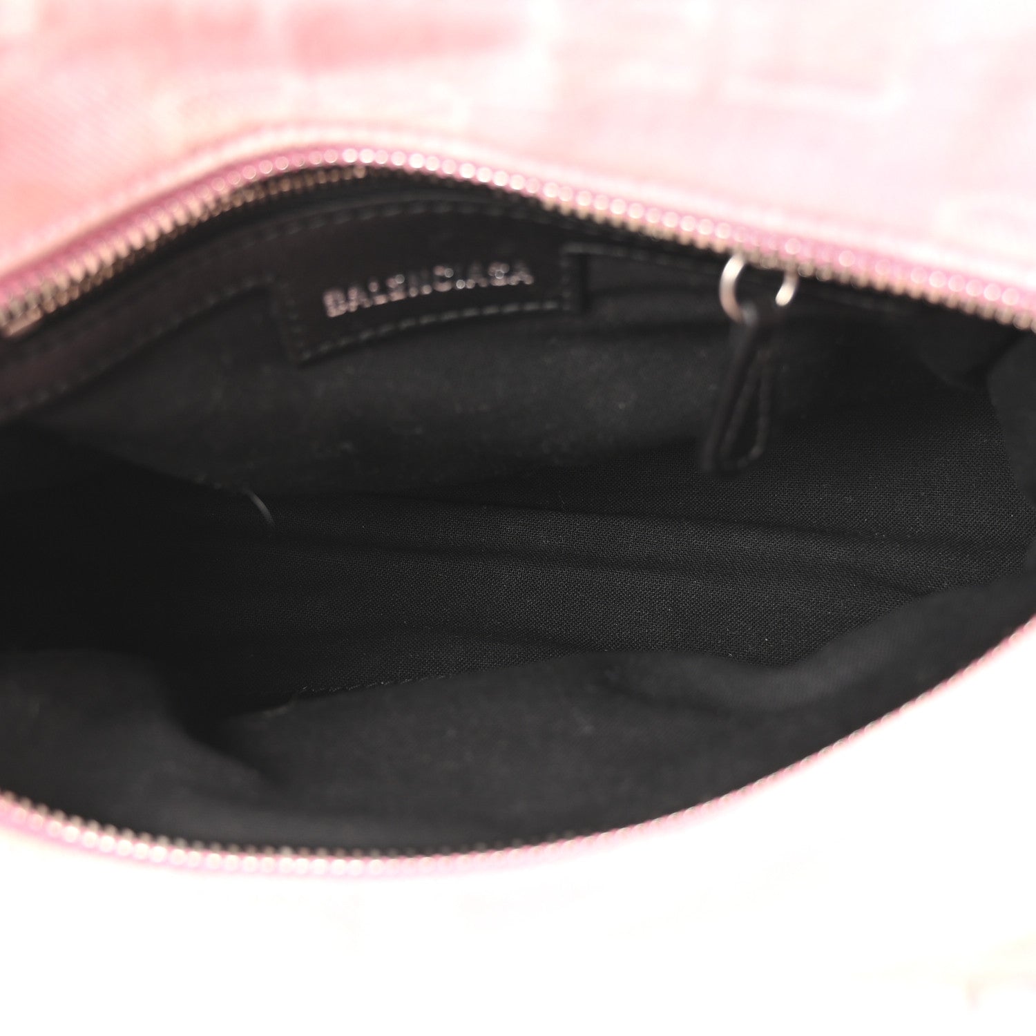 Balenciaga Denim BB Monogram Neo Cagole Handbag XS Pink 6 of 11