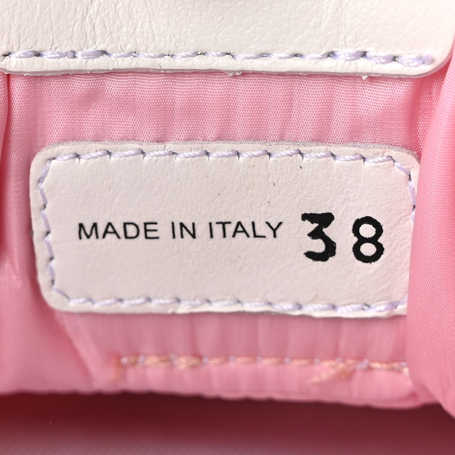 Miu Miu Technical Fabric Suede Womens Tyre Sneakers 38 Pink 9 of 9