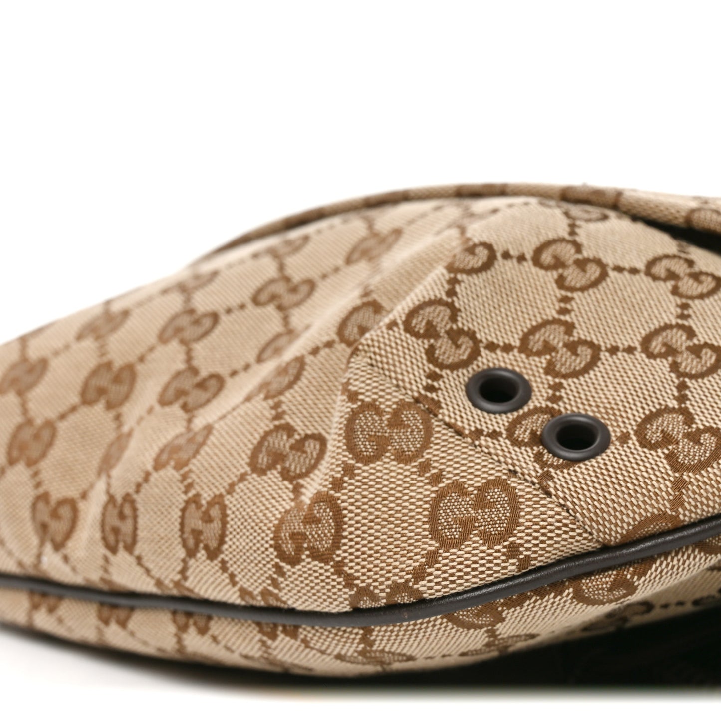 Monogram Large Belt Bag Beige Dark Brown