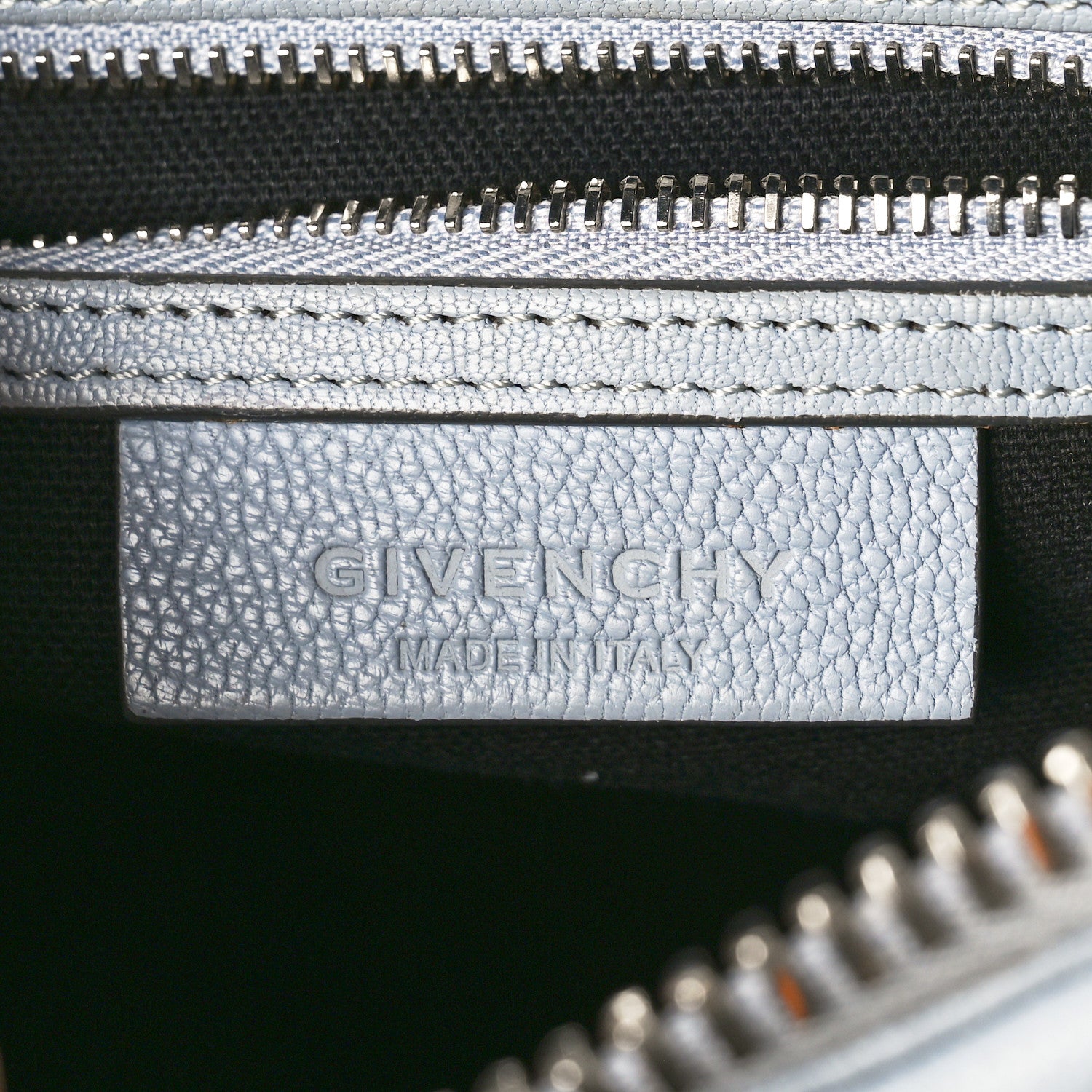 Givenchy Sugar Goatskin Mini Antigona Baby Blue 6 of 14