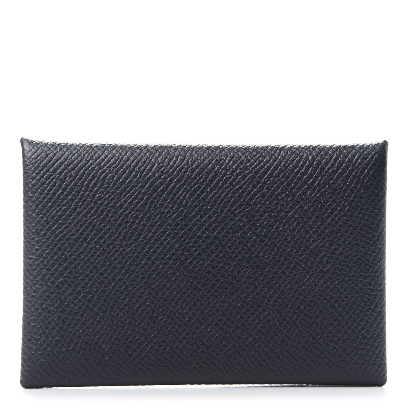 Epsom Verso Calvi Card Case Bleu Indigo Vert Amande