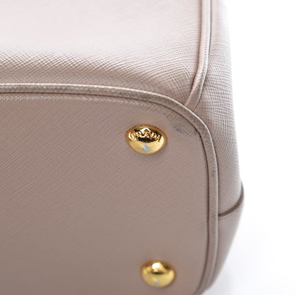 Prada Saffiano Small Galleria Double Zip Tote Cammeo 16 of 20